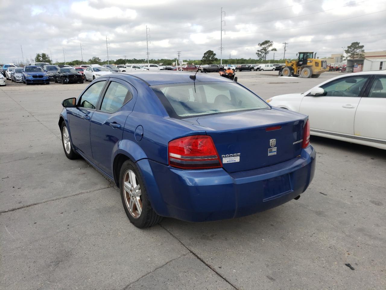 Photo 3 from auction – 2010 DODGE AVENGER EX with VIN 1B3CC1FB5AN201899