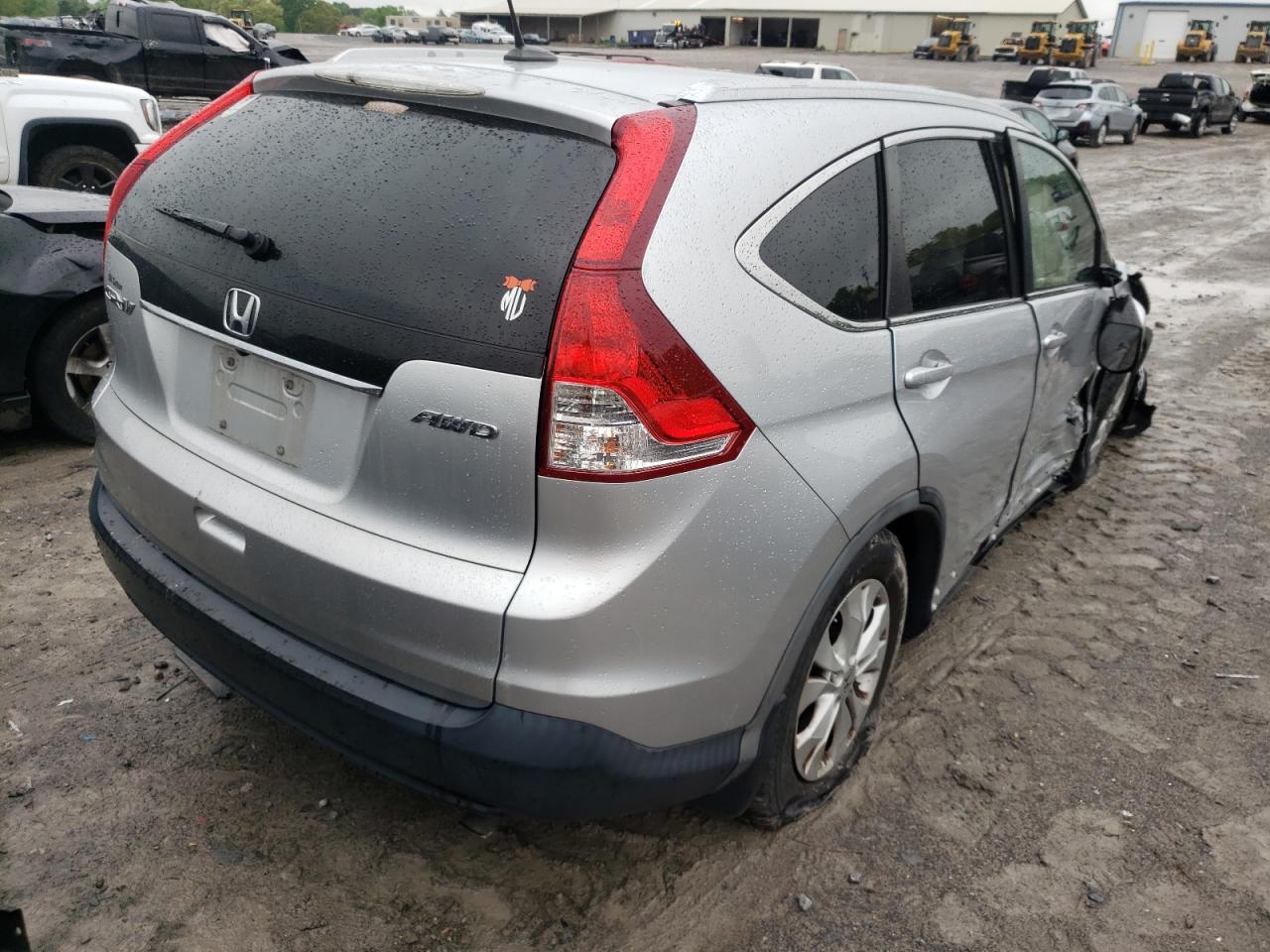 Photo 4 from auction – 2013 HONDA CR-V EXL with VIN 2HKRM4H78DH628174