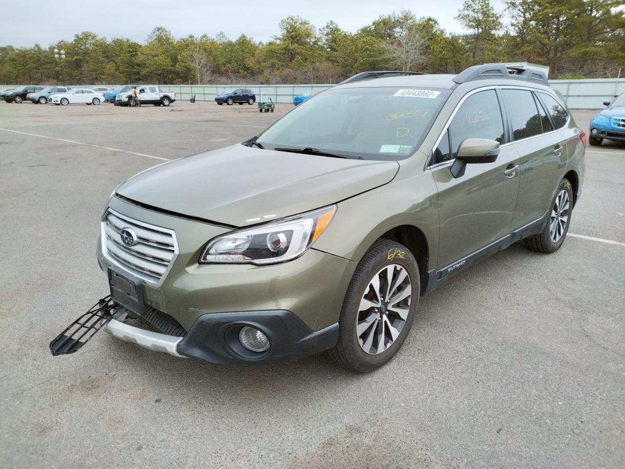 Photo 2 from auction – 2016 SUBARU OUTBACK 2. with VIN 4S4BSANC1G3360507