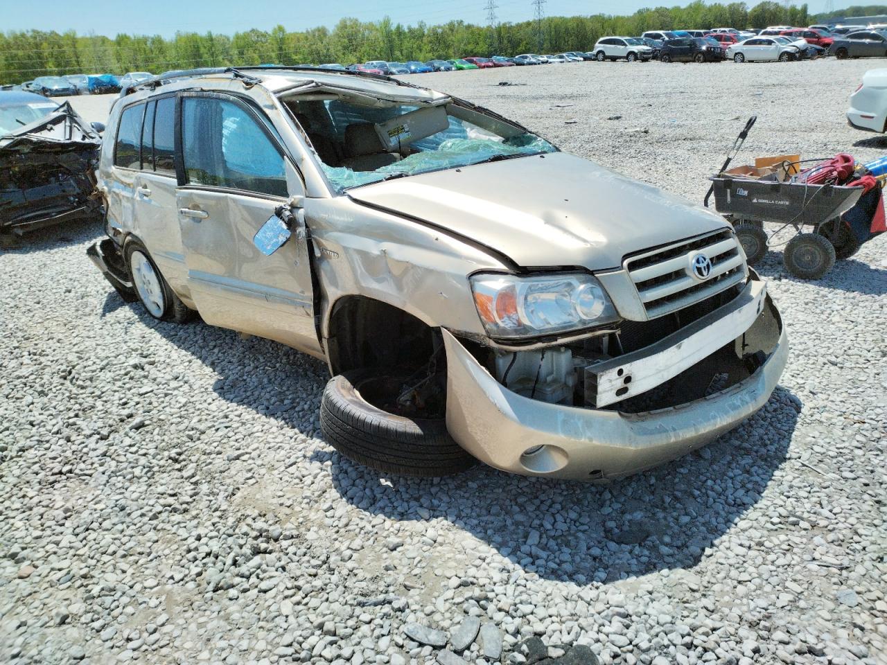 Photo 9 from auction – 2005 TOYOTA HIGHLANDER with VIN JTEEP21A850081594