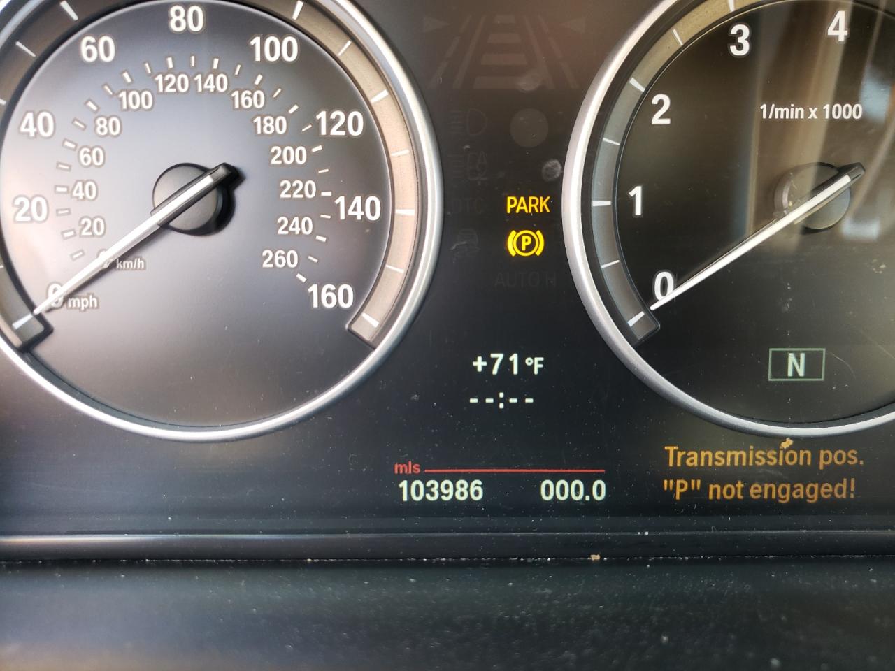 Photo 8 from auction – 2013 BMW 528 XI with VIN WBAXH5C56DD108212