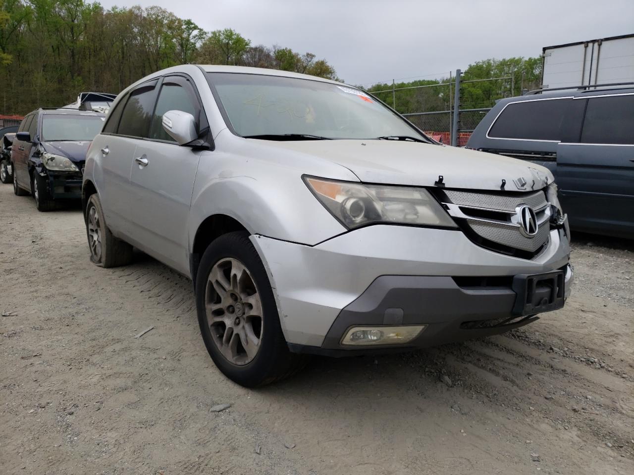 ACURA MDX TECHNO 2008 with VIN 2HNYD28608H544298 - Photo from auction