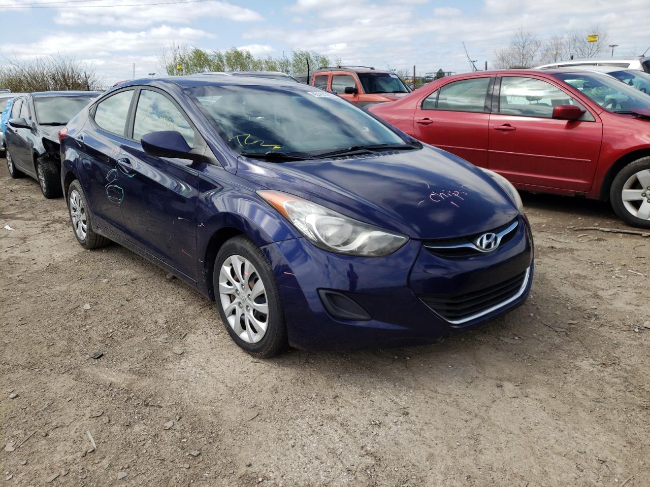 Photo 14 from auction – 2011 HYUNDAI ELANTRA GL with VIN 5NPDH4AE8BH030686