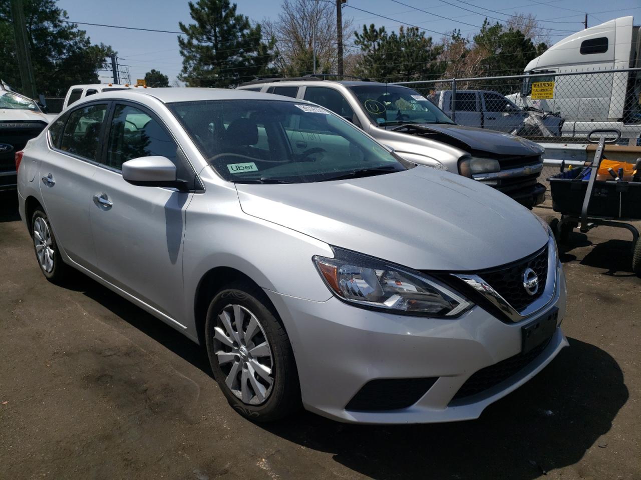 Photo 1 from auction – 2018 NISSAN SENTRA S with VIN 3N1AB7AP9JY287724