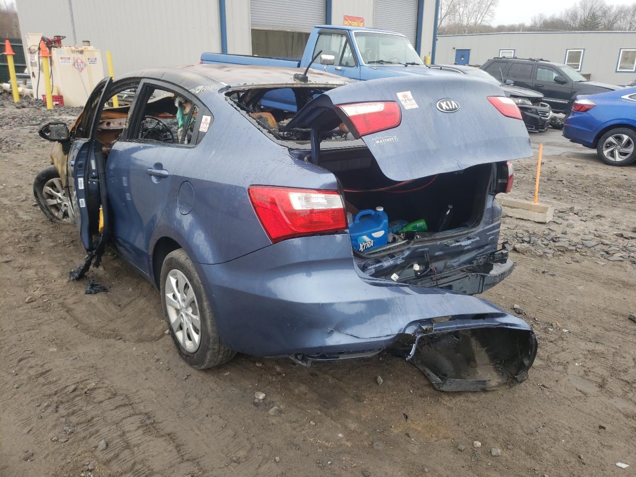Photo 3 from auction – 2016 KIA RIO LX with VIN KNADM4A34G6535990