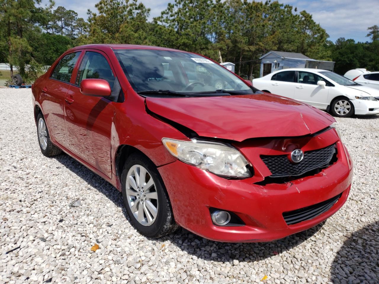 TOYOTA COROLLA BA 2010 with VIN 1NXBU4EE2AZ323593 - Photo from auction