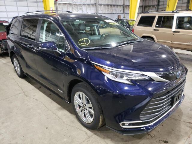 Photo 1 from auction – 2021 TOYOTA SIENNA LIM with VIN 5TDESKFC7MS033111