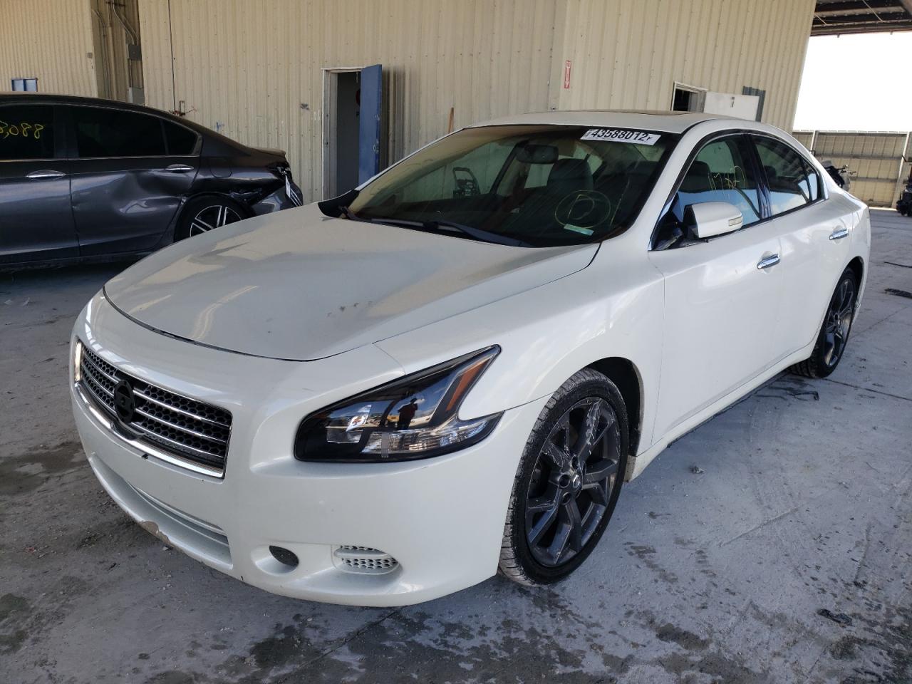 Photo 2 from auction – 2014 NISSAN MAXIMA S with VIN 1N4AA5AP8EC483470