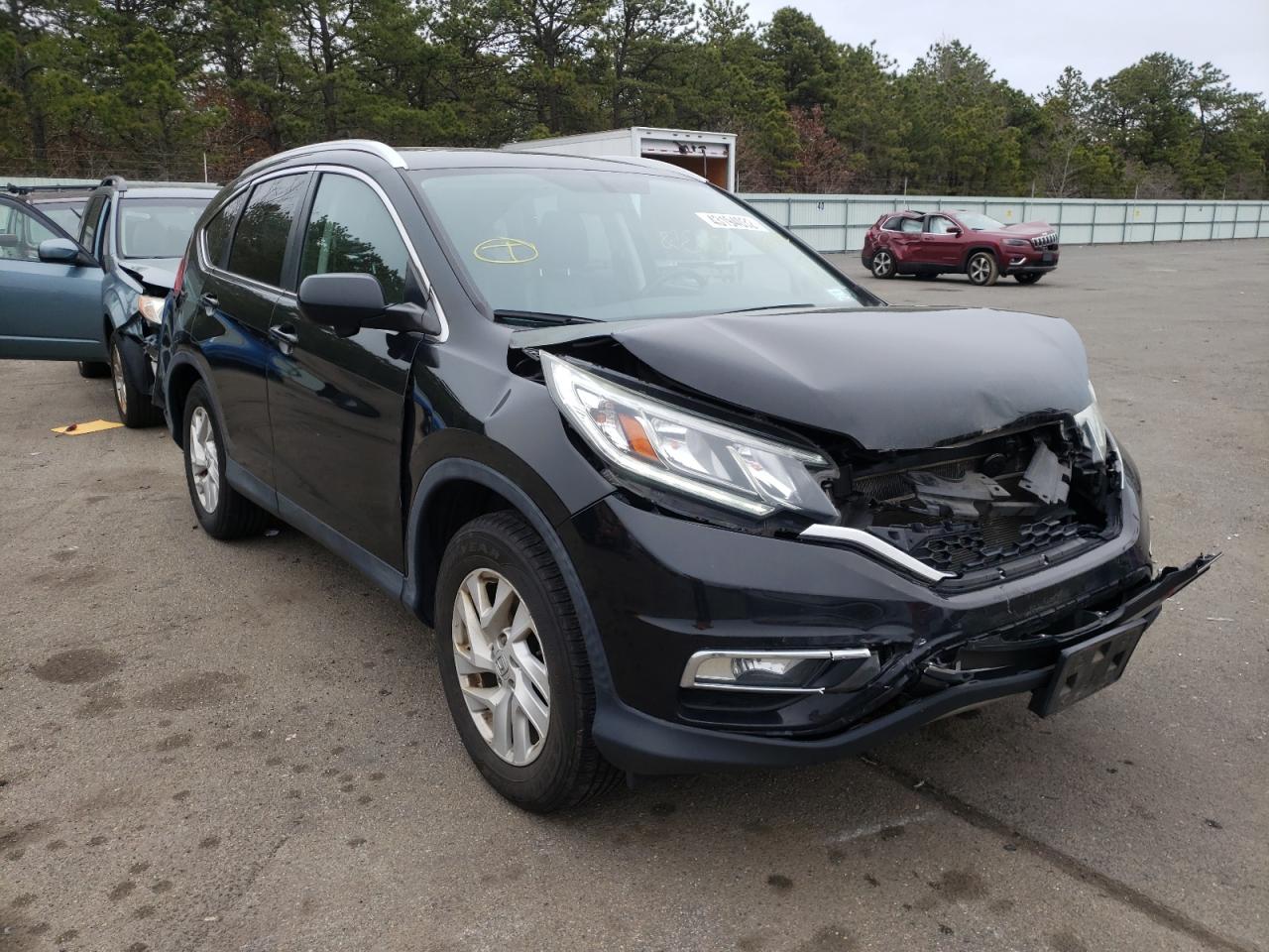 Photo 1 from auction – 2015 HONDA CR-V EXL with VIN 2HKRM4H79FH684112
