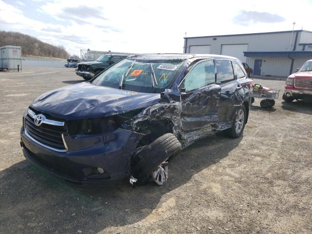Photo 2 from auction – 2015 TOYOTA HIGHLANDER with VIN 5TDJKRFH5FS086508