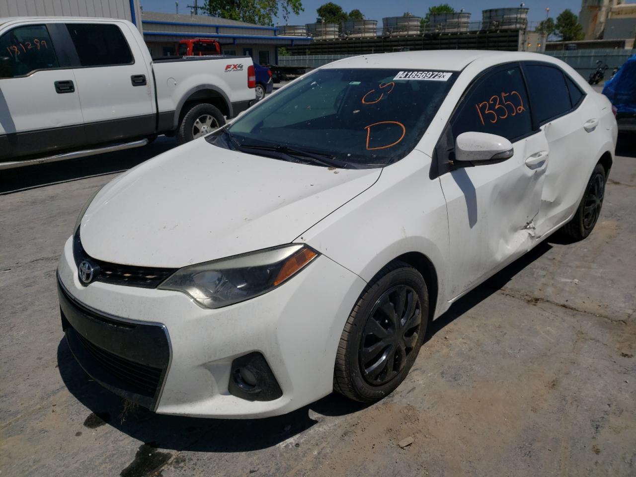 Photo 2 from auction – 2014 TOYOTA COROLLA L with VIN 5YFBURHE6EP058029