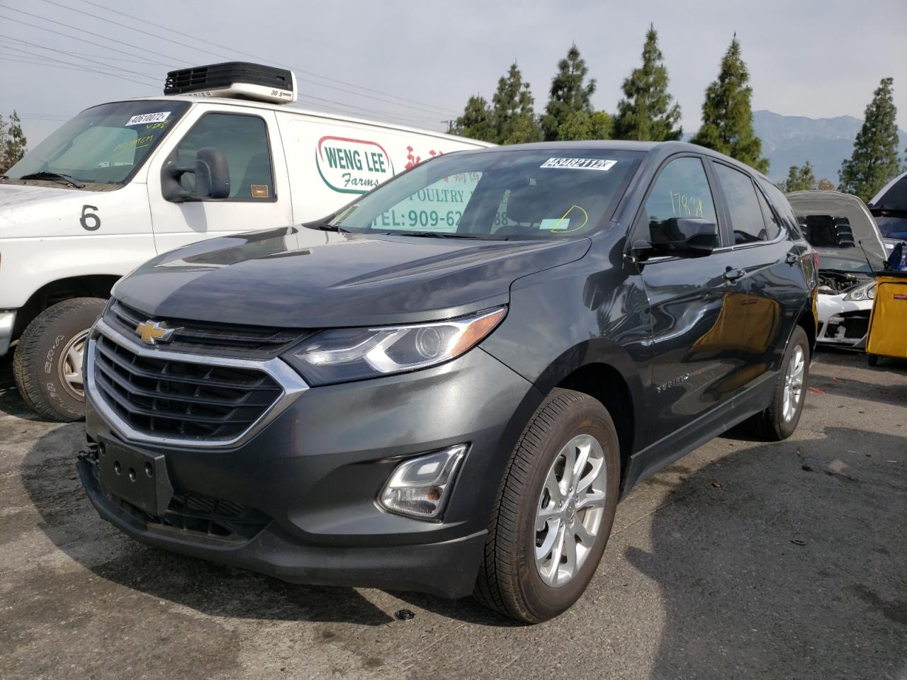Photo 2 from auction – 2021 CHEVROLET EQUINOX LT with VIN 3GNAXUEV4ML389947