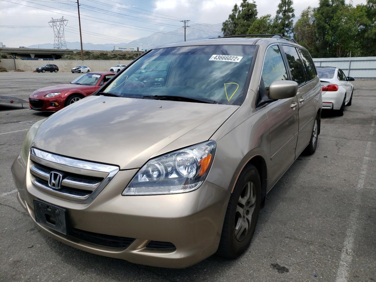 Photo 2 from auction – 2006 HONDA ODYSSEY EX with VIN 5FNRL38636B425926
