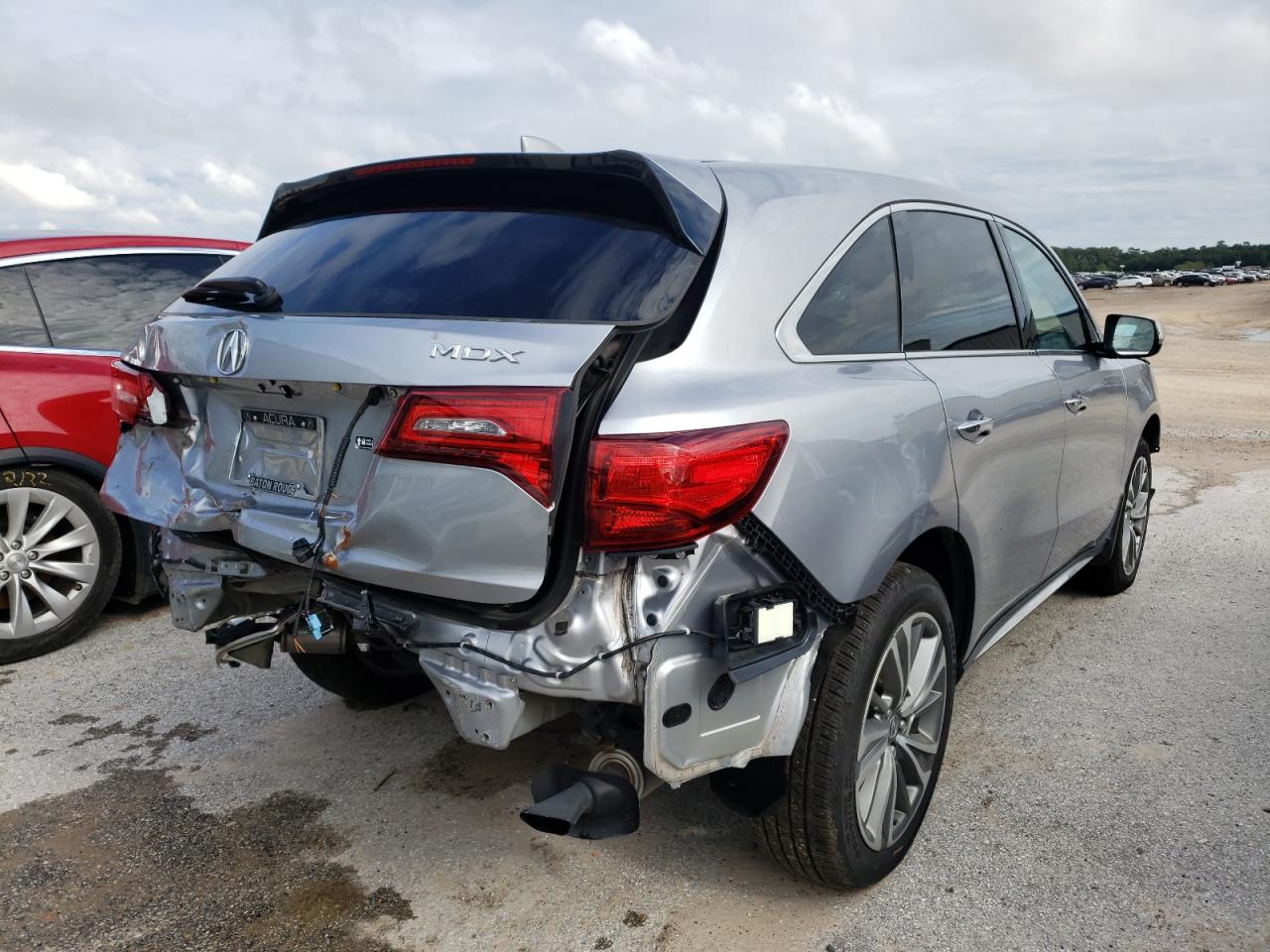Photo 4 from auction – 2017 ACURA MDX TECHNO with VIN 5FRYD3H51HB008791