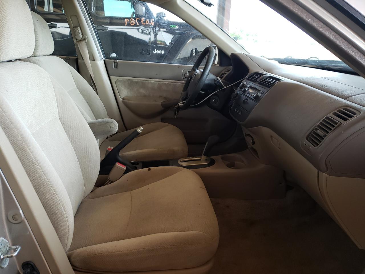 Photo 5 from auction – 2001 HONDA CIVIC EX with VIN 1HGES26771L034230