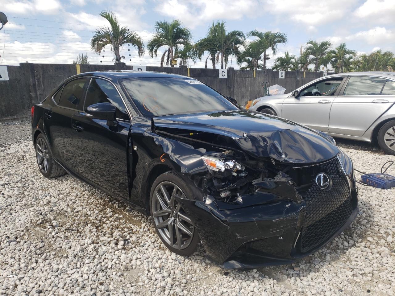 LEXUS IS 200T 2016 with VIN JTHBA1D24G5013417 - Photo from auction