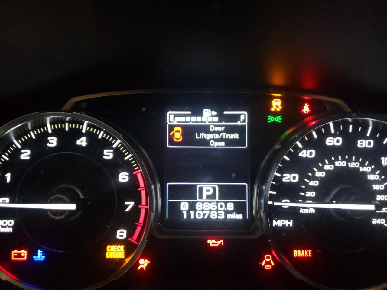 Photo 8 from auction – 2017 SUBARU FORESTER 2 with VIN JF2SJATC2HH537565