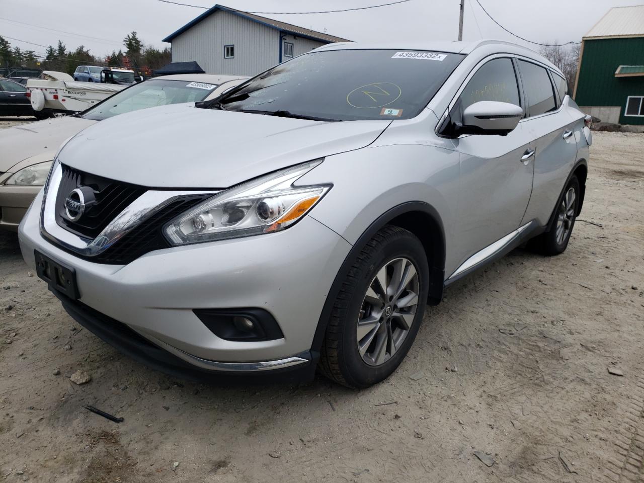 Photo 2 from auction – 2016 NISSAN MURANO S with VIN 5N1AZ2MH7GN100434