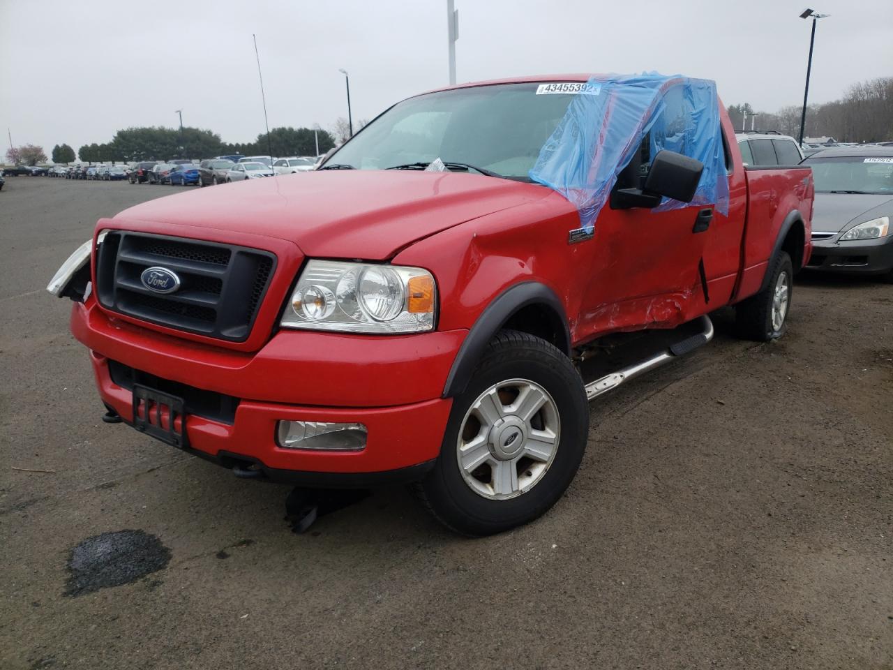 Photo 2 from auction – 2005 FORD F150 with VIN 1FTRX14W55FB74030