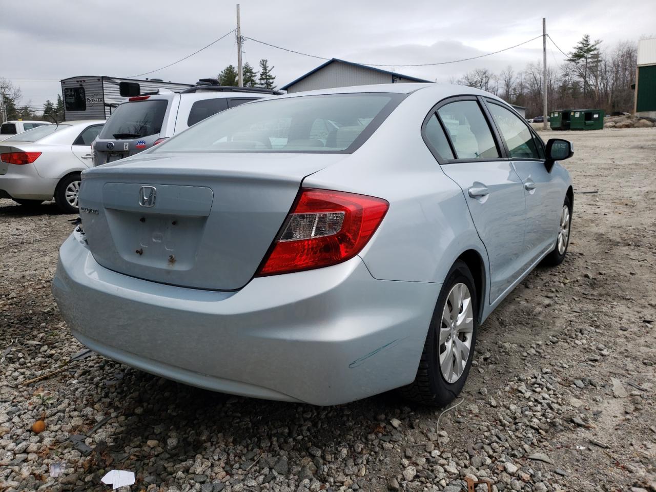 Photo 4 from auction – 2012 HONDA CIVIC LX with VIN 2HGFB2F52CH581859