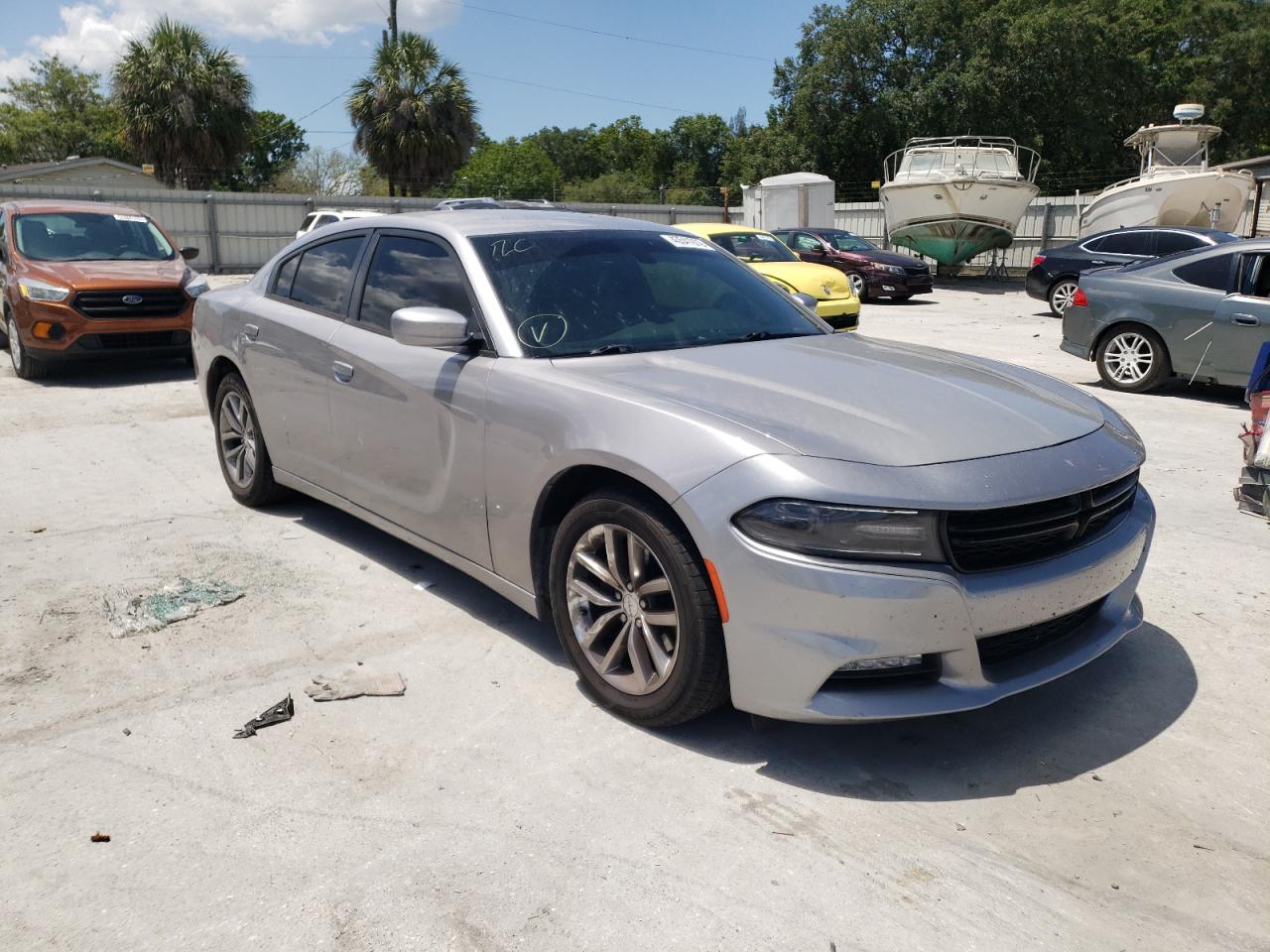 DODGE CHARGER SX 2015 with VIN 2C3CDXHG4FH862741 - Photo from auction