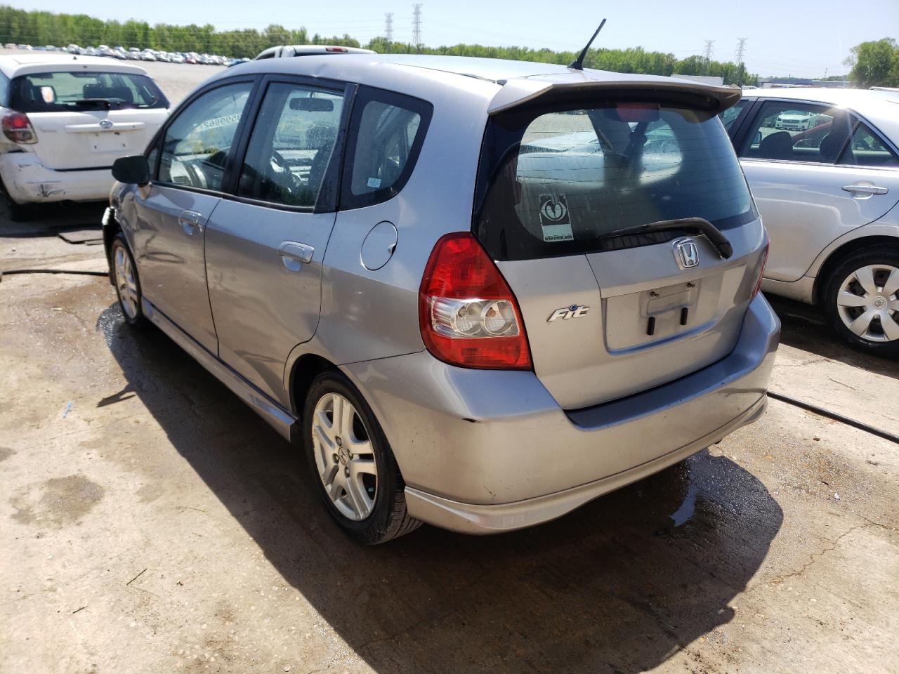 Photo 3 from auction – 2007 HONDA FIT S with VIN JHMGD37607S059545