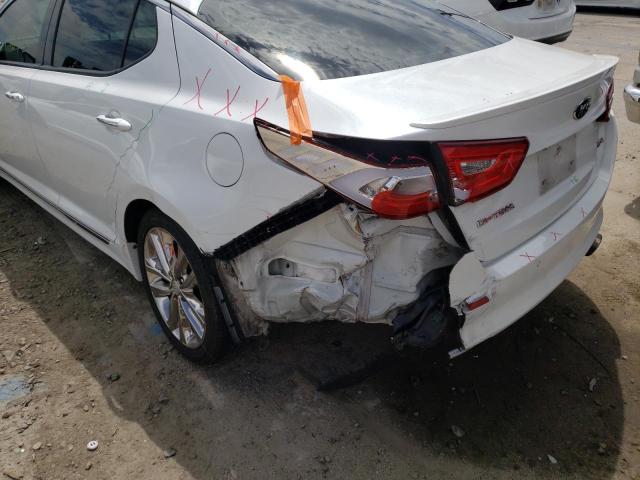 Photo 9 from auction – 2014 KIA OPTIMA SX with VIN 5XXGR4A66EG281502