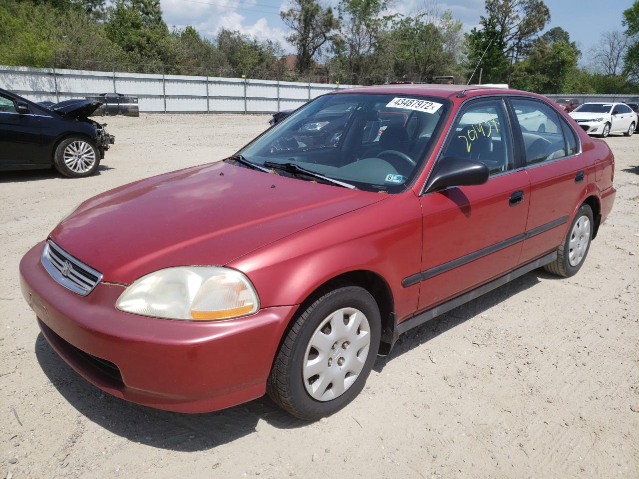 Photo 2 from auction – 1998 HONDA CIVIC with VIN 1HGEJ6576WL046694