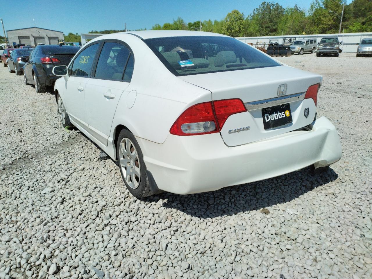 Photo 16 from auction – 2011 HONDA CIVIC LX with VIN 19XFA1F57BE032504