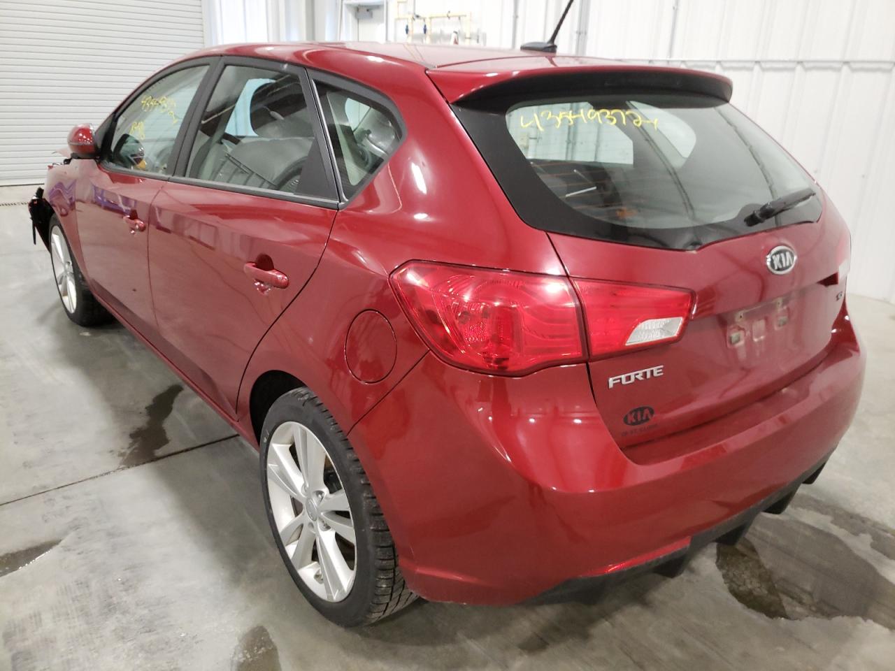 Photo 3 from auction – 2012 KIA FORTE SX with VIN KNAFW5A32C5550836