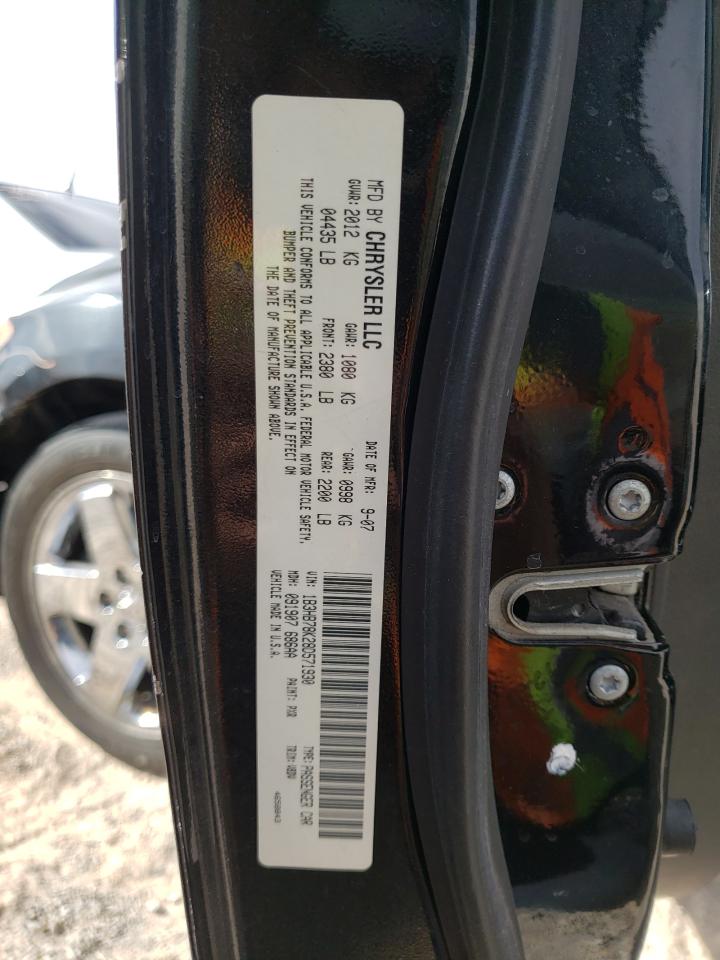Photo 10 from auction – 2008 DODGE CALIBER R/ with VIN 1B3HB78K28D571930