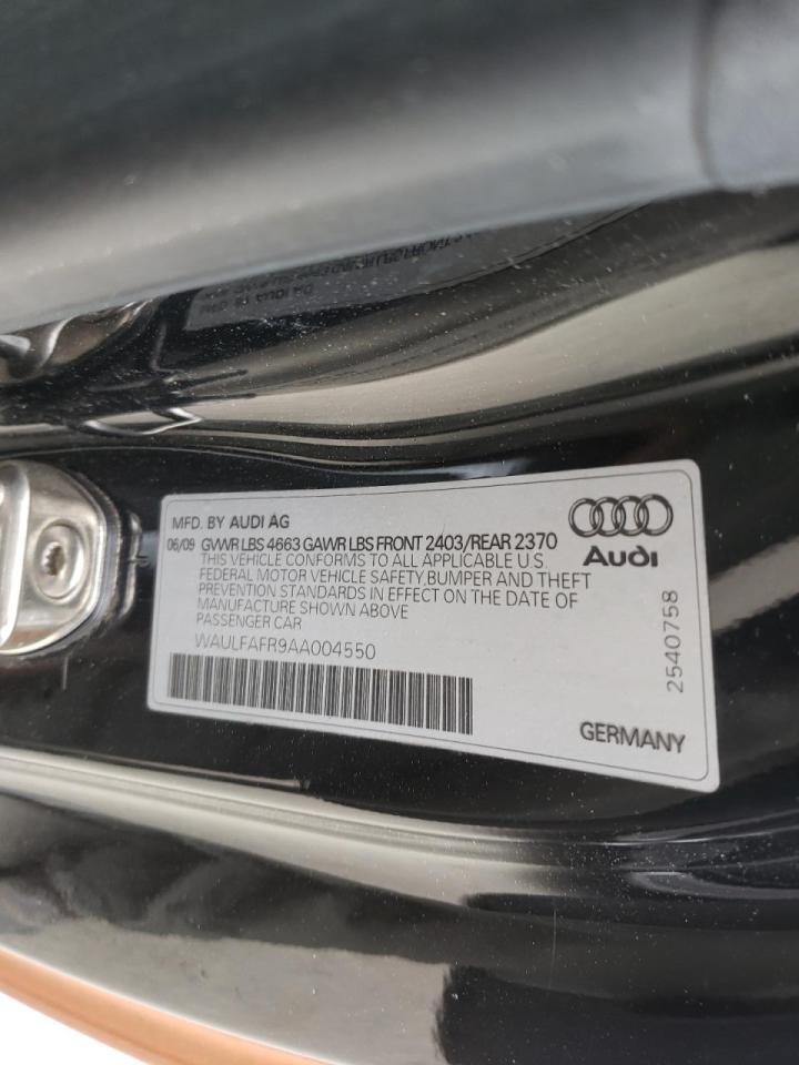 Photo 10 from auction – 2010 AUDI A5 PREMIUM with VIN WAULFAFR9AA004550