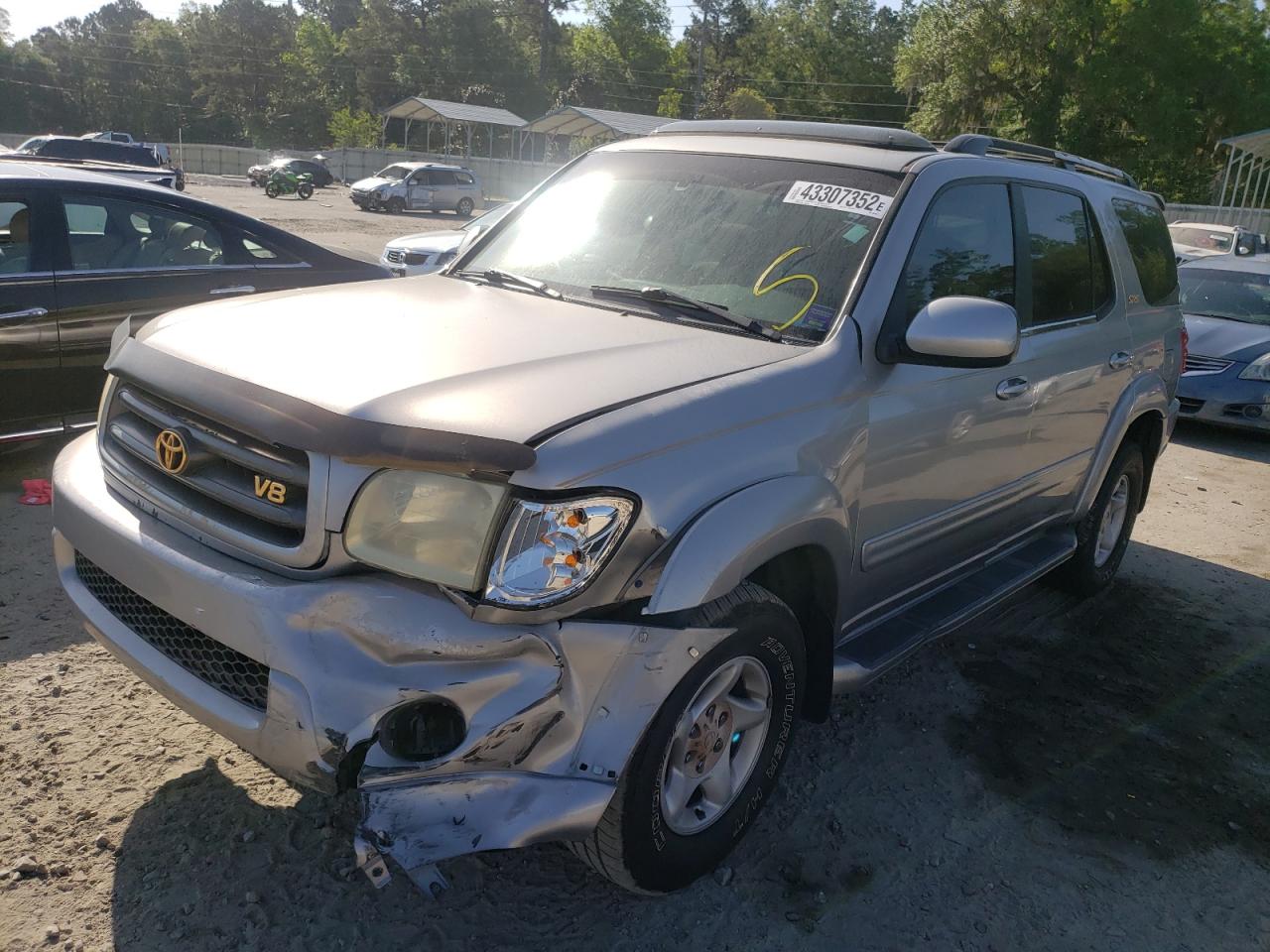 Photo 2 from auction – 2001 TOYOTA SEQUOIA SR with VIN 5TDZT34A11S048804
