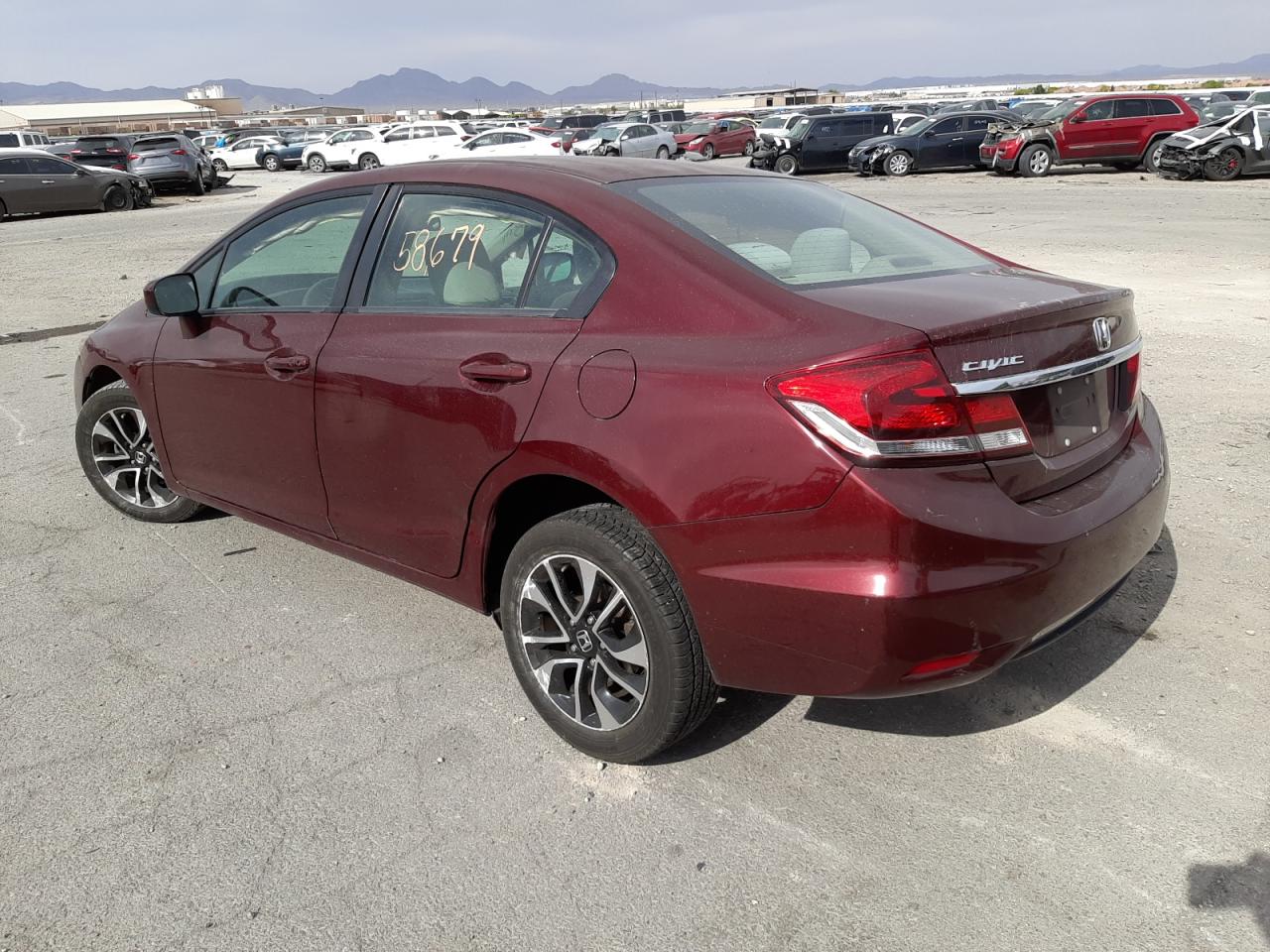 Zdjęcie 3 z aukcji – 2015 HONDA CIVIC EX z VIN 2HGFB2F85FH560583