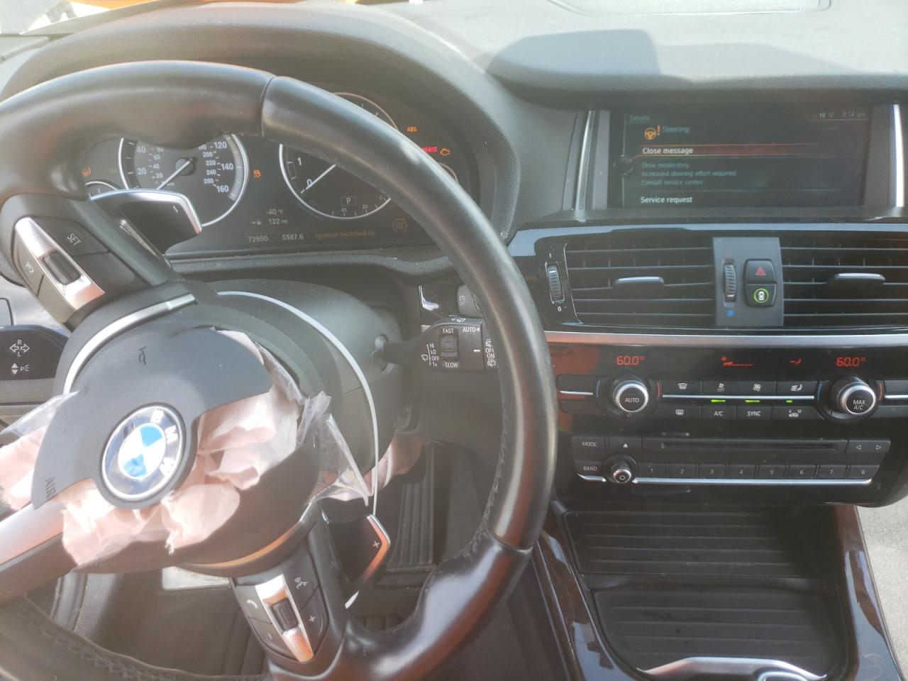 Photo 9 from auction – 2017 BMW X3 SDRIVE2 with VIN 5UXWZ7C38H0X41537