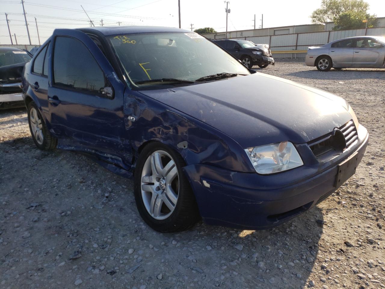 VOLKSWAGEN JETTA GLS 2002 with VIN 3VWSP69M02M186102 - Photo from auction