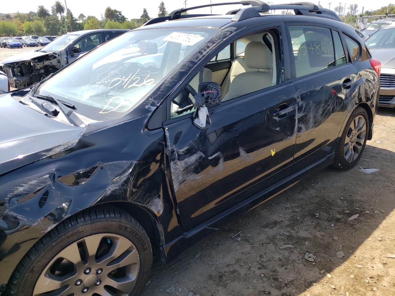 Photo 9 from auction – 2012 SUBARU IMPREZA SP with VIN JF1GPAL65CG243241