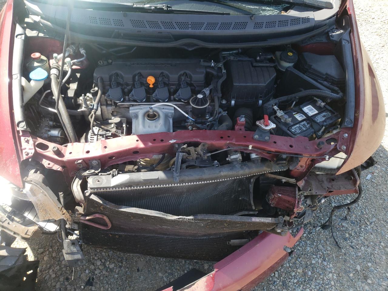 Photo 7 from auction – 2007 HONDA CIVIC LX with VIN JHMFA16507S005597