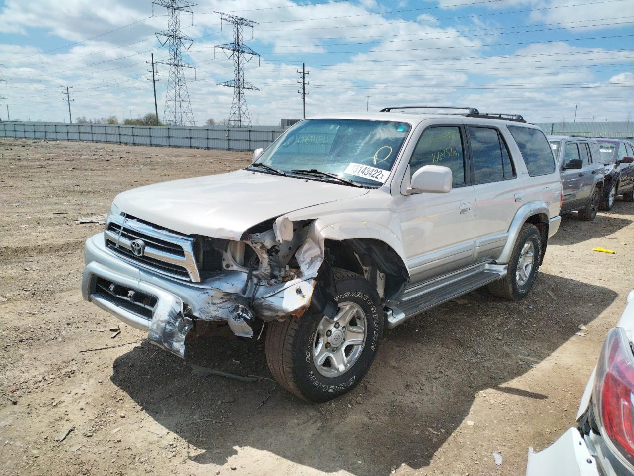Photo 2 from auction – 2000 TOYOTA 4RUNNER LI with VIN JT3HN87RXY0264673