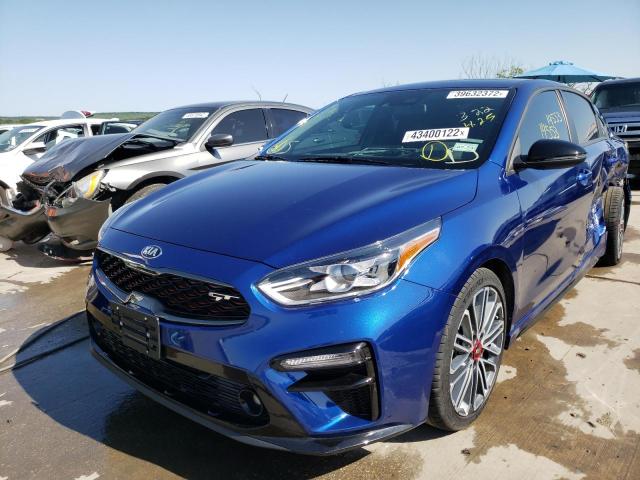 Photo 2 from auction – 2021 KIA FORTE GT with VIN 3KPF44AC5ME397846