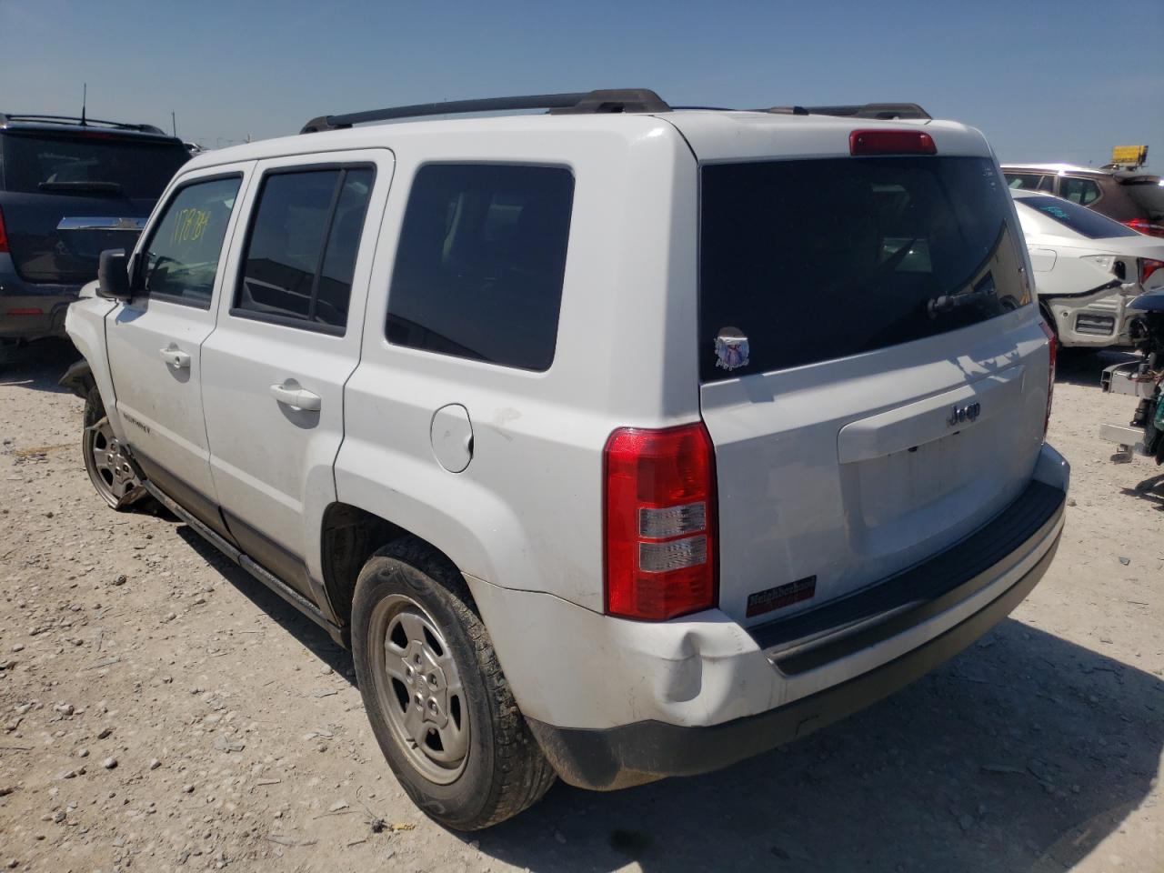 Photo 3 from auction – 2017 JEEP PATRIOT SP with VIN 1C4NJPBA2HD149838