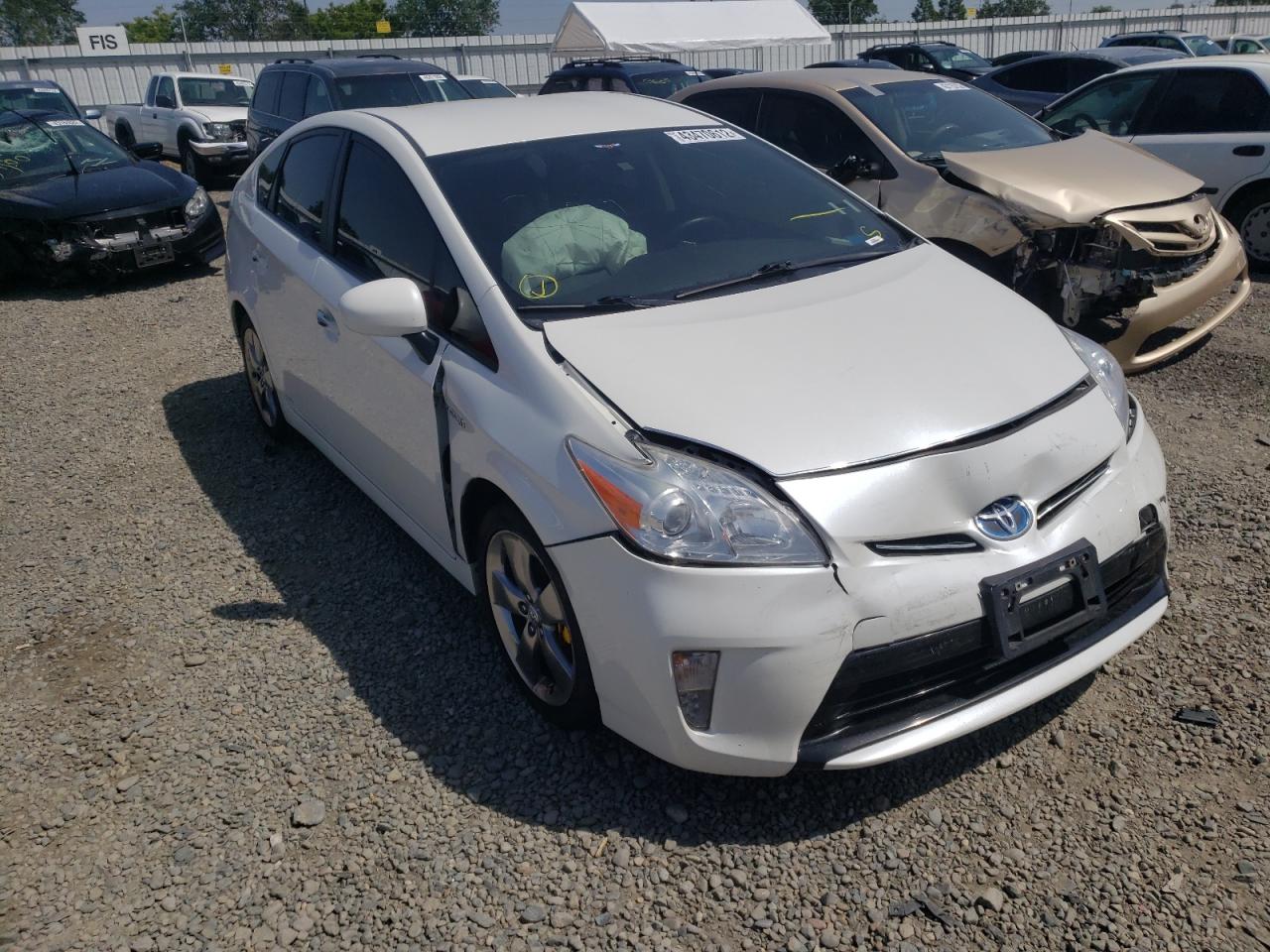 TOYOTA PRIUS 2013 with VIN JTDKN3DU4D5606189 - Photo from auction