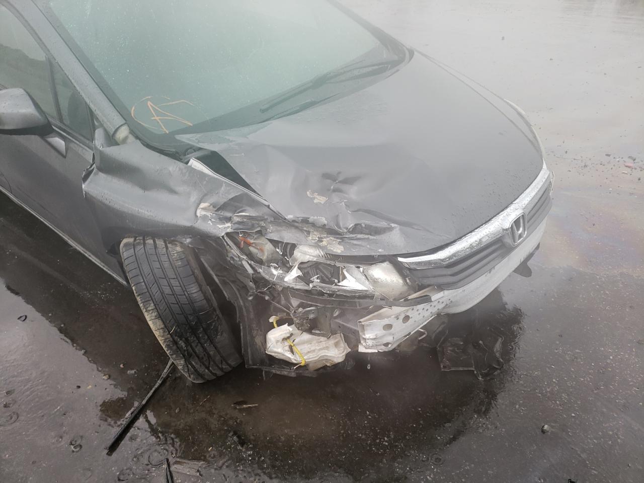 Photo 9 from auction – 2012 HONDA CIVIC EX with VIN 19XFB2F8XCE059534