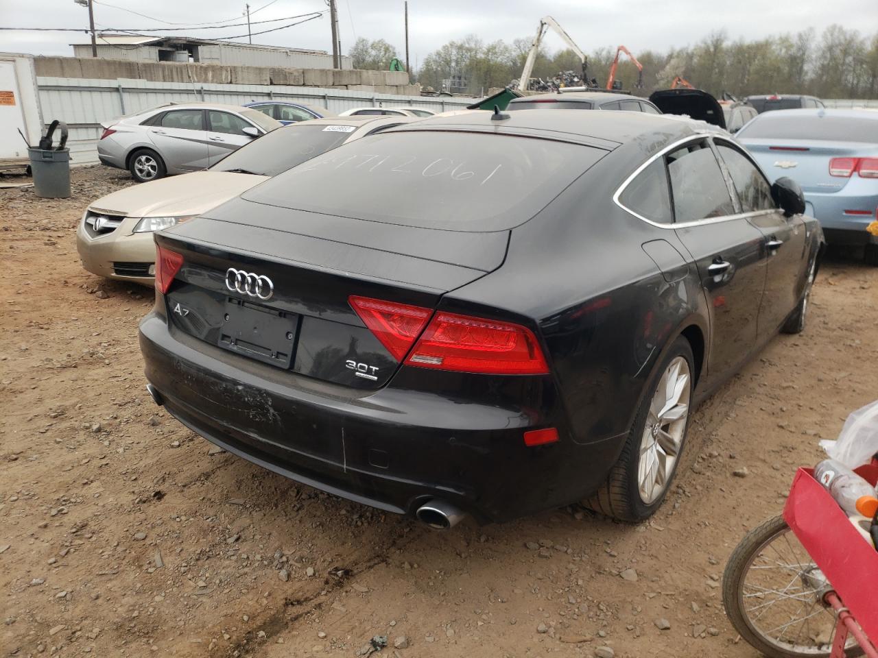 Photo 4 from auction – 2013 AUDI A7 PREMIUM with VIN WAUYGAFC0DN086079