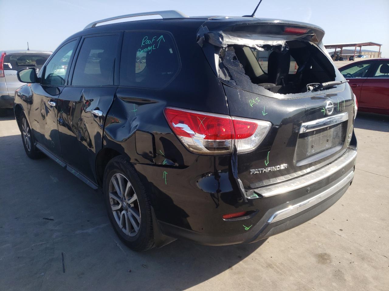Photo 3 from auction – 2015 NISSAN PATHFINDER with VIN 5N1AR2MM4FC715921