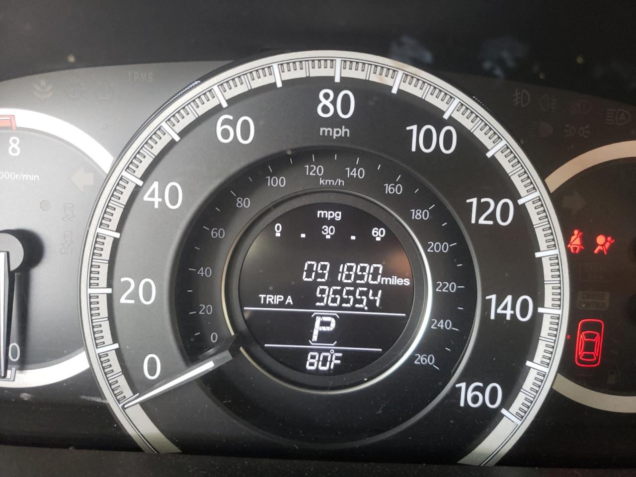 Photo 12 from auction – 2015 HONDA ACCORD EX with VIN 1HGCR2F74FA163967