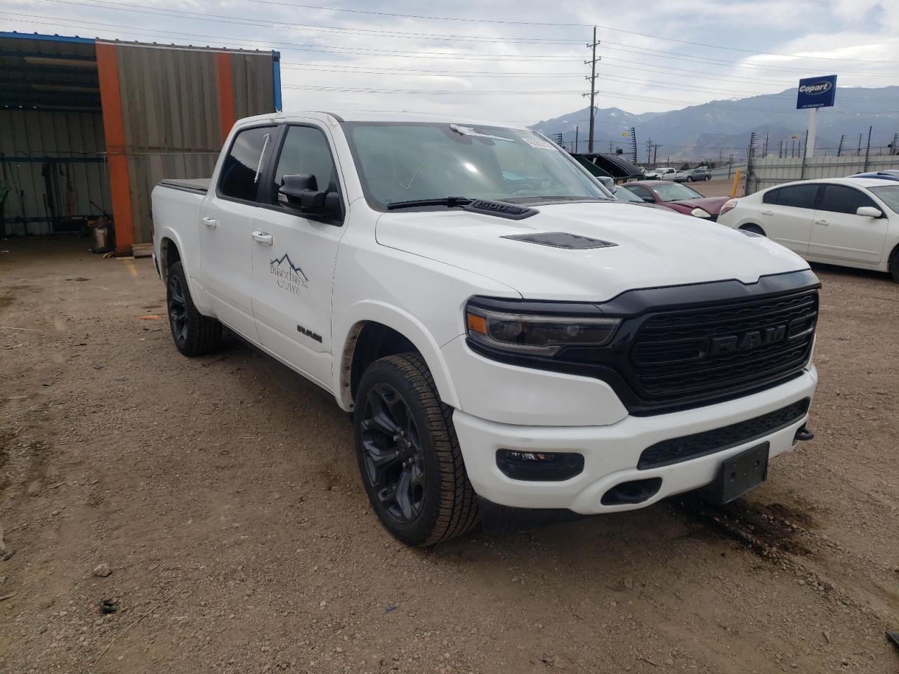 RAM 1500 LIMIT 2021 with VIN 1C6SRFHT0MN586330 - Photo from auction