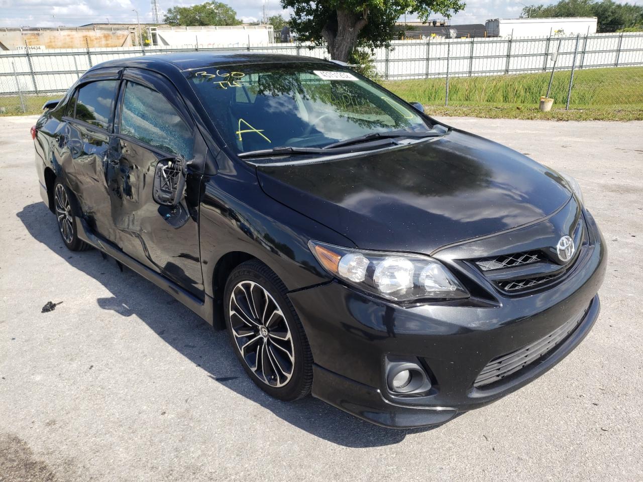 TOYOTA COROLLA BA 2011 with VIN 2T1BU4EE3BC697312 - Photo from auction