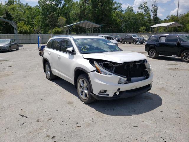 TOYOTA HIGHLANDER 2015 with VIN 5TDDKRFH0FS095646 - Photo from auction