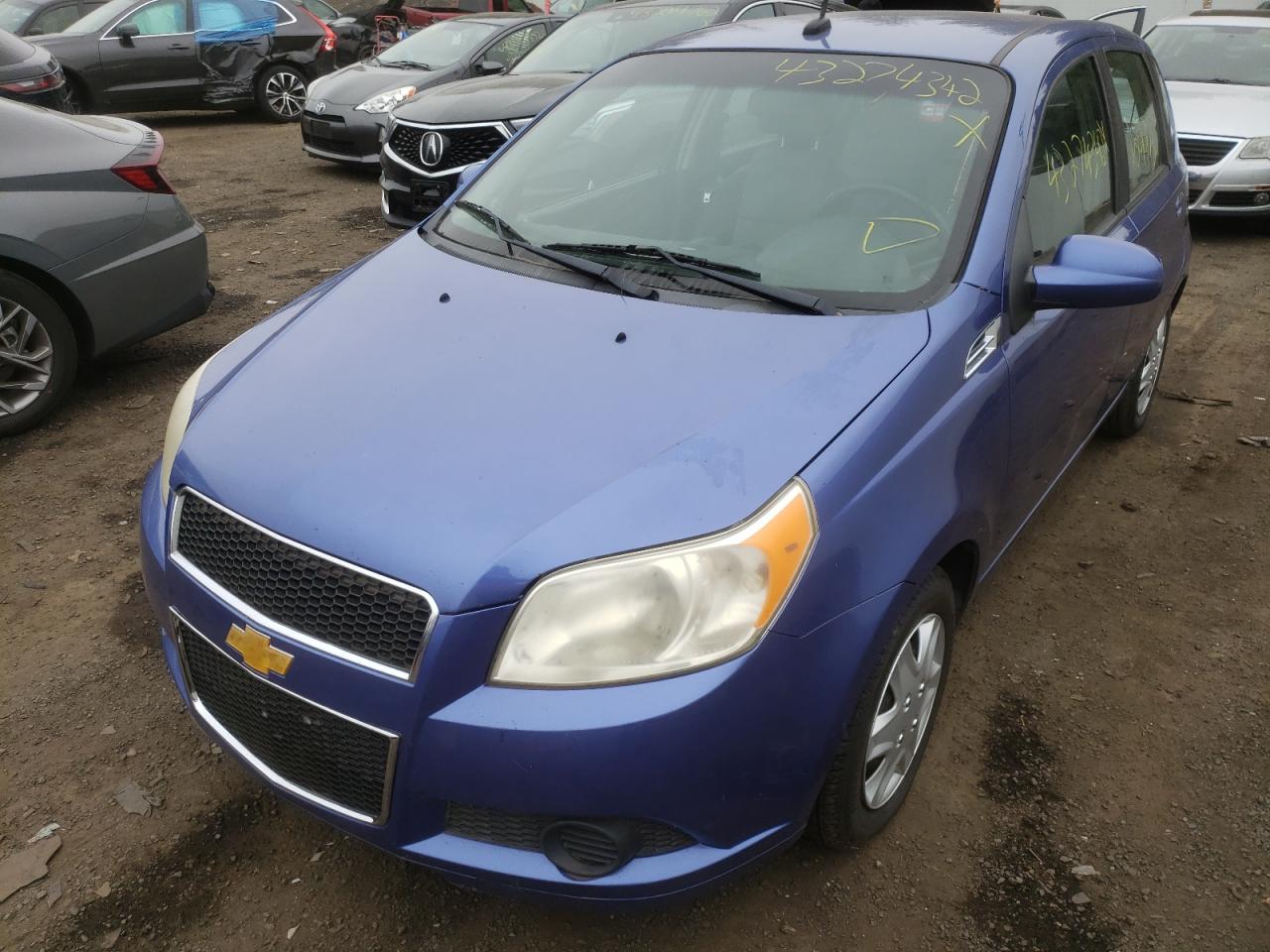 Photo 2 from auction – 2009 CHEVROLET AVEO LS with VIN KL1TD66E59B314307